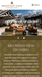 Mobile Screenshot of mountainviewcrossingapts.com